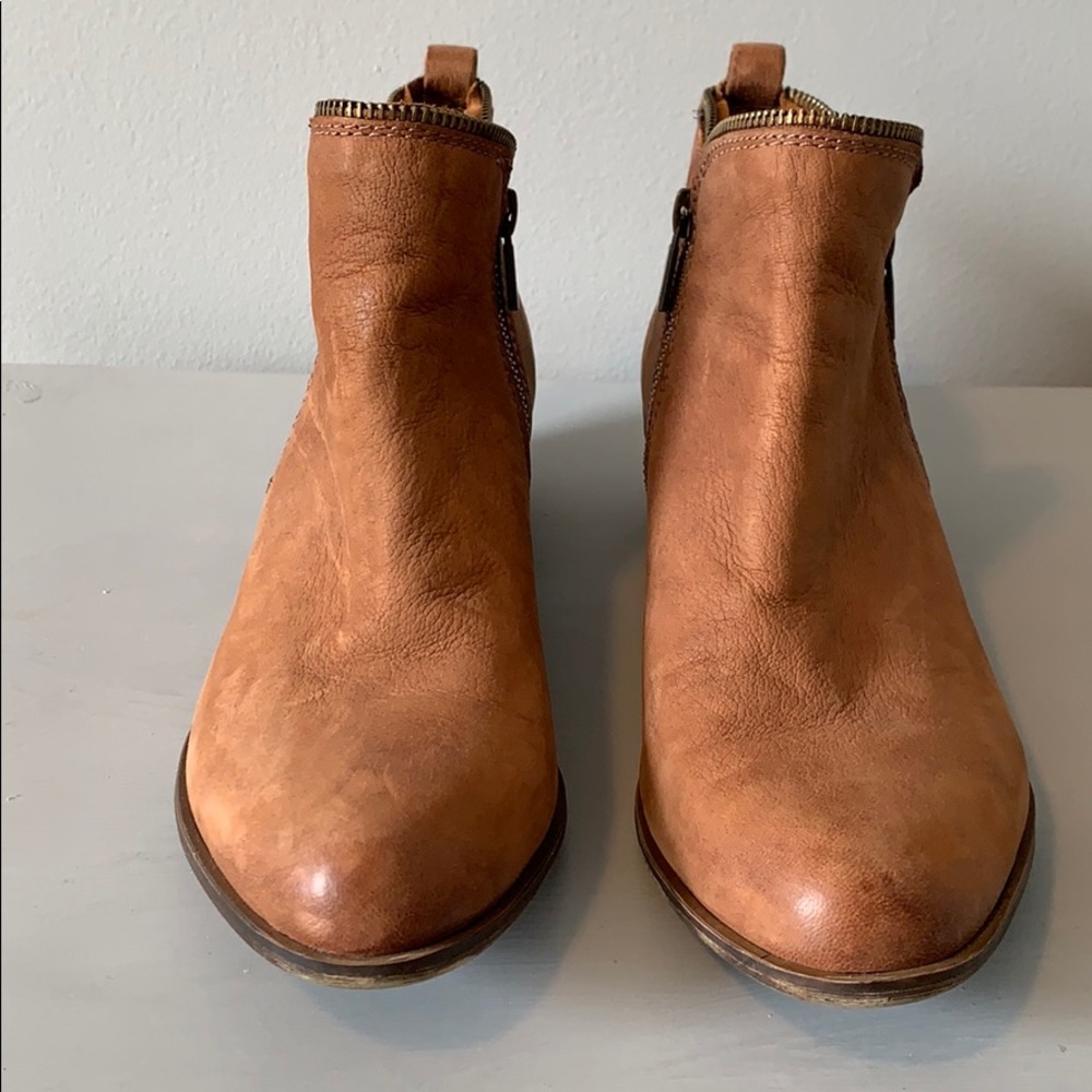 Lucky Brand leather booties